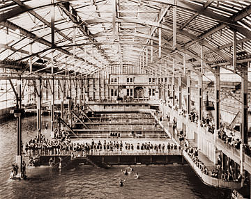 Vintage Photograph of Sutro Baths