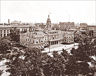 Vintage Photograph of City Hall
