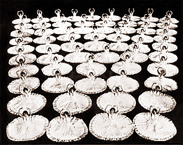 Vintage Photograph of Gumdrop Dancers