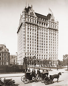 Vintage Photograph of The Plaza Hotel
