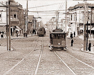Vintage Photograph of Fillmore & Union SF