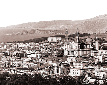 Vintage Photograph of St. Ignatius Church