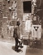 Vintage Photograph of Chinatown Bulletin Board