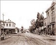 Vintage Photograph of Redwood City - Main St.